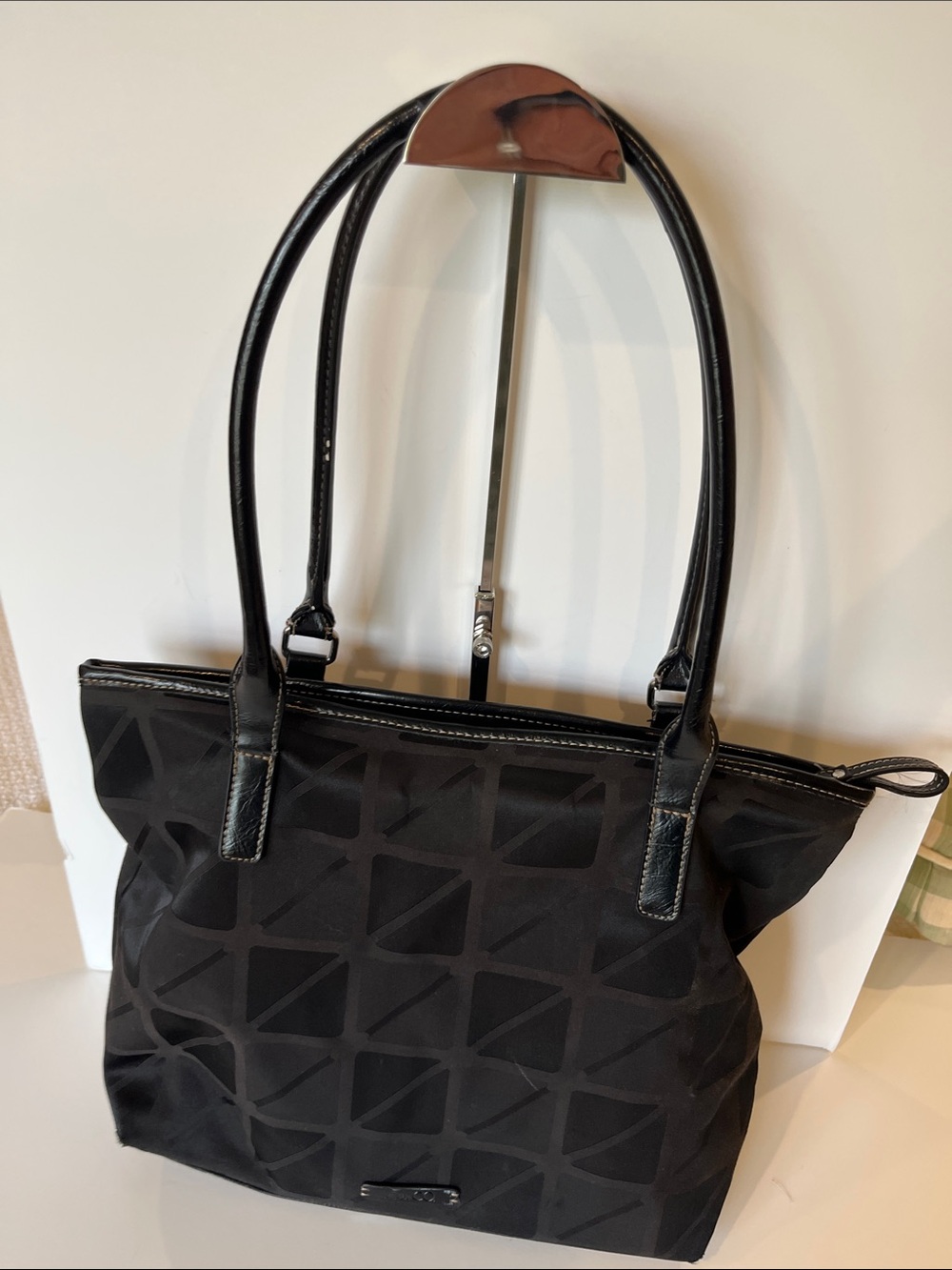 Y2K Nine & Co Black Women’s Tote Bag - Classic Everyday Shoulder Bag